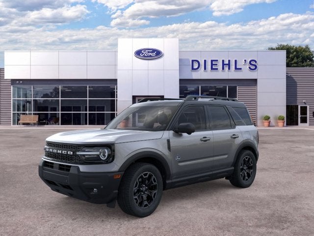2025 Ford Bronco Sport Outer Banks in Carbonized Gray Metallic — front three-quarter view